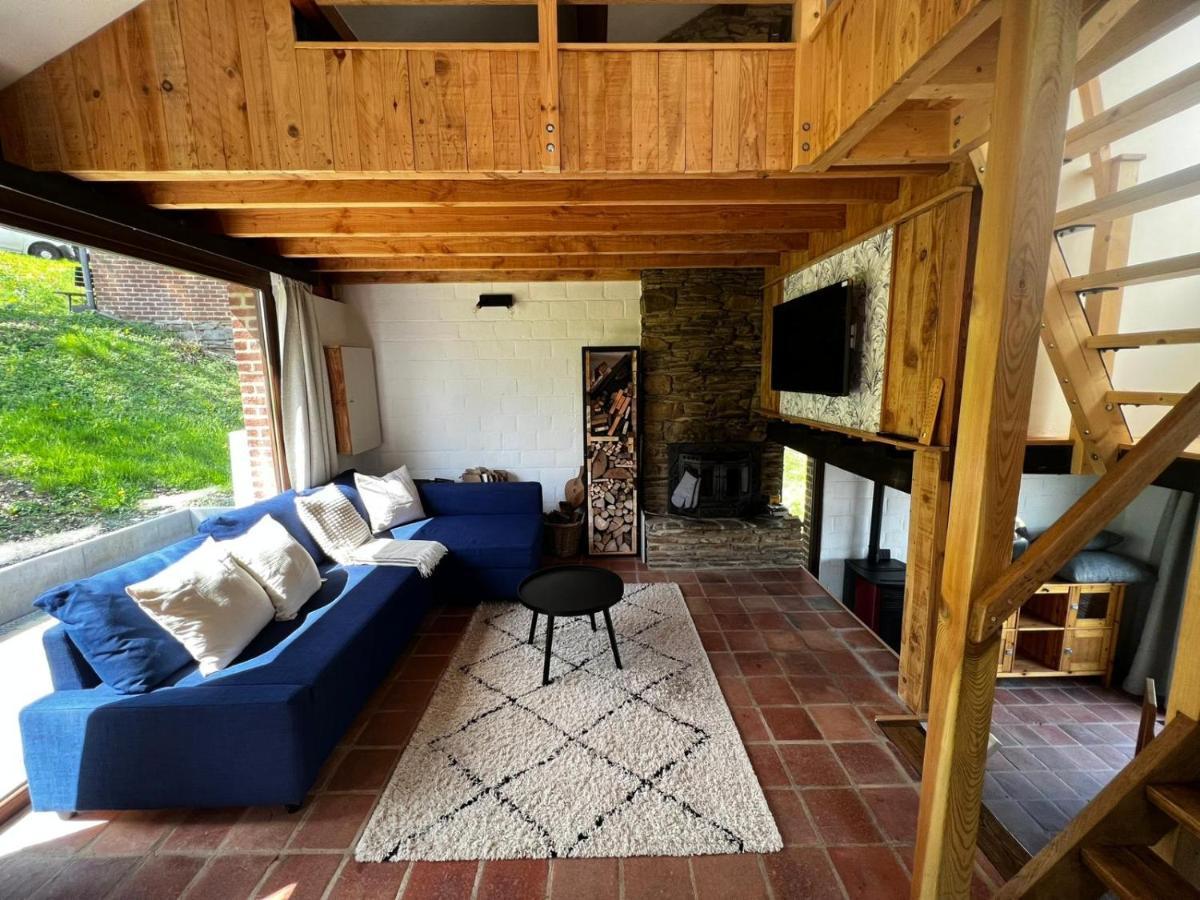 La Cabane D'Helie - Cottage En Pleine Foret - Domaine Du Bonsoy Hastiere-par-dela Eksteriør bilde